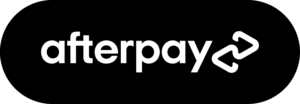 Afterpay Badge Whiteonblack