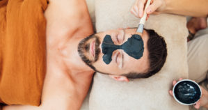 Mens skincare routine at Earth and Skin Day Spa on the Gold Coast